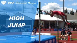 Mutaz Barshim Wins Men's High Jump - IAAF Diamond League Eugene 2018