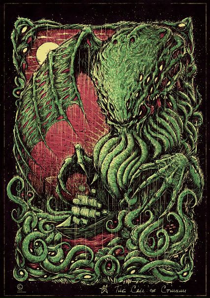 The Call of Cthulhu by #BogdanTimchenko