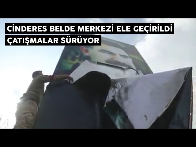 Cinderes belde merkezi ele geçirildi