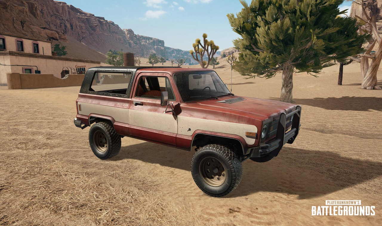 Разработчики PUBG показали новый транспорт