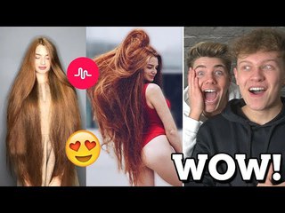 The Most Beautiful Long Hair Goals of Musical.ly