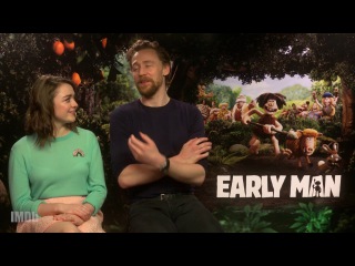 Tom Hiddleston Beatboxes For Maisie Williams During 'Early Man' Interview | IMDb EXCLUSIVE