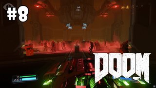 DOOM прохождение игры - Уровень 8: Светлое будущее (All Secrets Found + 100%)