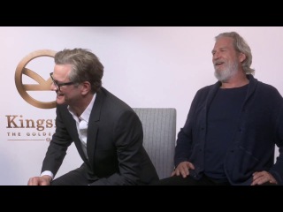 Colin Firth and Jeff Bridges talk KINGSMAN: THE GOLDEN CIRCLE