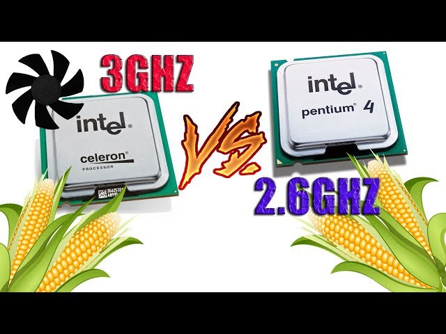 Celeron 3Ghz vs P4 2.6Ghz