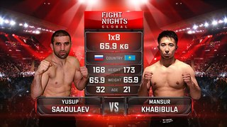 Yusup Saadulaev vs. Khabibula Mansur / Юсуп Саадулаев vs. Хабибула Мансур