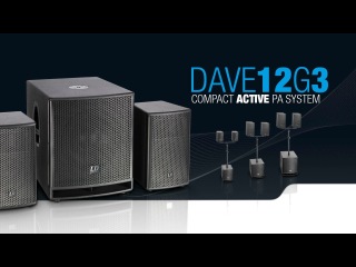 LD Systems DAVE 12 G3 - активная звуковая PA система с DSP.
