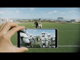 Google Pixel 2 | The Last Jedi AR Stickers