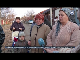 В мкрн. Ак-Мечеть вырытые траншеи засыпаны грунтом