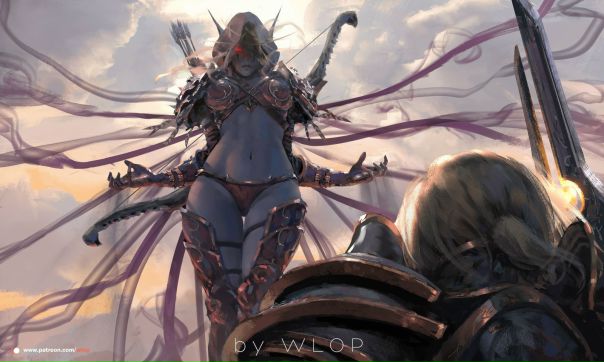 Sylvanas by #WLOP