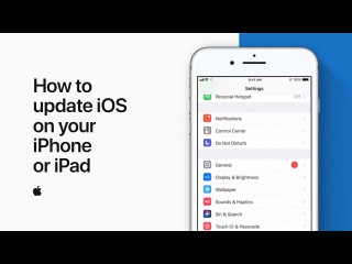 How to update iOS on your iPhone or iPad — Apple Support