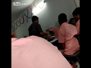 LiveLeak com How teachers deal with students in India