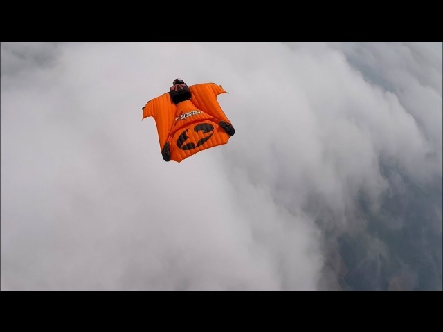 Wingsuit on DZ South Sky Skydive RND