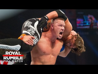 FULL MATCH - AJ Styles vs. John Cena - WWE Title Match: Royal Rumble 2017 (WWE Network Exclusive)