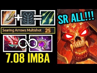 ACE Clinkz Bloodthrone Nullifier Infinite IMBA BUILD Of Pro Dota 2