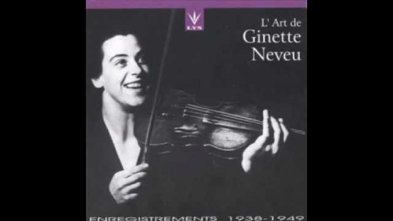 Ginette Neveu - Interview I