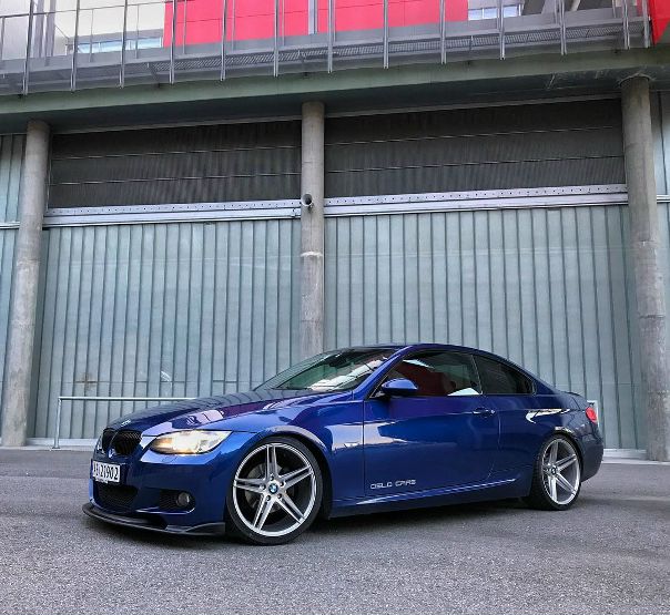 #BMW E92 Blue Bird