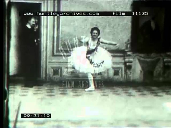 Ballet Dancer, 1890s -- Film 11135