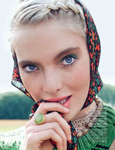 Анастасия Колганова (Anastaia Kolganova) — макияж для Allure Russia