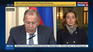 Новости на Россия 24 • Лавров: возможные санкции за Сирию - аналог украинским