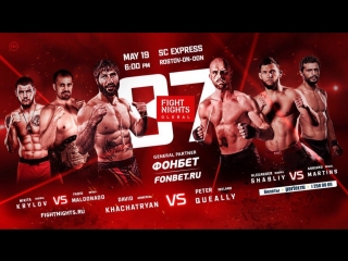 Представляем промо-видео турнира FIGHT NIGHTS GLOBAL 87