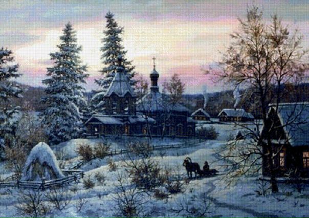 День переломлен. На закате 