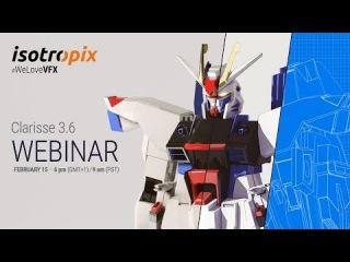 Clarisse Webinar: join us live & discover the awesome 3.6!