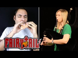 Fairy Tail Main Theme (2014) - Ocarina/Bagpipe Cover || David Erick Ramos ft. TIFITA