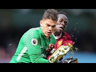 Sadio Mane was sent off for sickening boot to Ederson's head