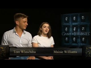 Game of Thrones: Maisie Williams and Tom Wlaschiha
