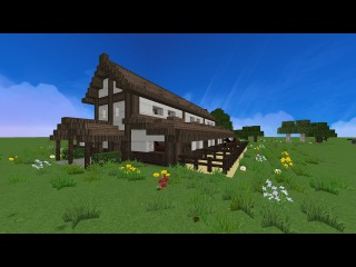 Minecraft Bauernhof Pferdestall Lets build