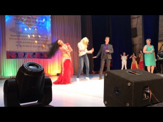 famous bellydancer GIMATDINOVA LILIYA and judges have fun