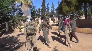جانب من الاشتباكات والتقدم لجبهة تحرير سو