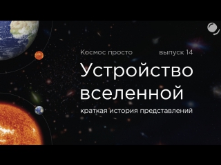 Устройство вселенной. Краткая история представлений человечества. (Космос просто: выпуск 14)