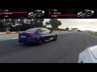 BMW M5 F90: M xDrive 4WD Sport vs 2WD