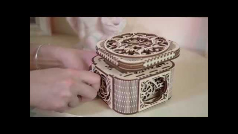 ШКАТУЛКА С СЕКРЕТОМ от UGEARS