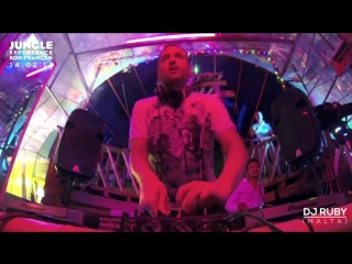DJ Ruby - Live video set at Jungle Experience - Koh Phangan Thailand 14-02-14