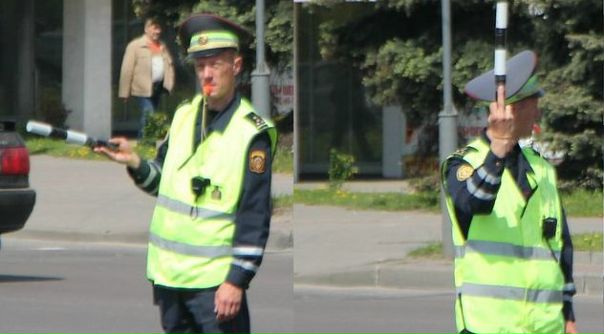 Типичный гаишник 