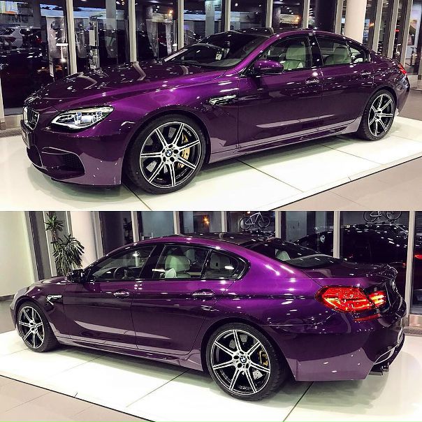 #BMW М6 в нереальном цвете 
