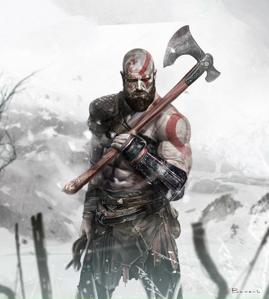 God of War by #DavidBenzal