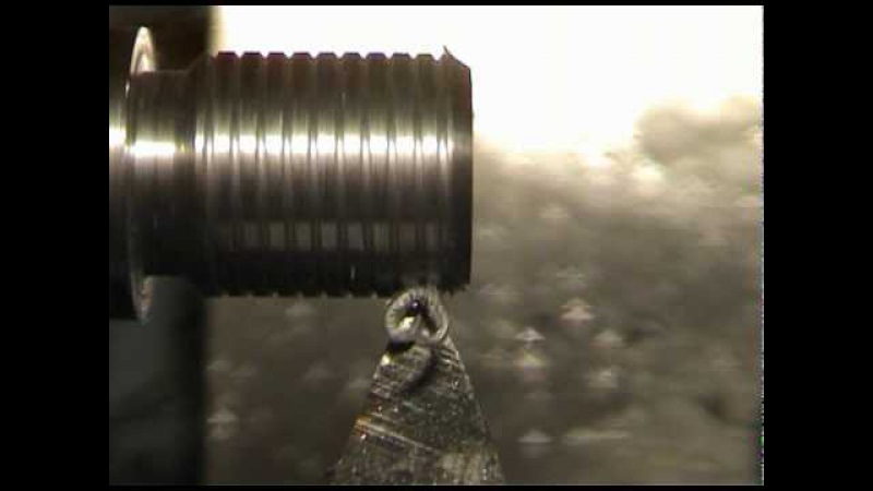 Thread Cutting Closeup