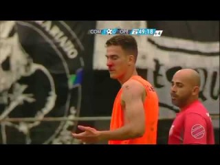 Jogador espanca gandula no fim do clássico sul-mato-grossense