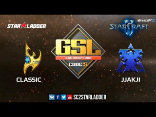 2018 GSL Season 1 Ro32 Group G Match 2: jjakji (T) vs Classic (P)