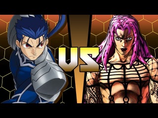 Lancer (Fate/Stay Night) vs Diavolo (Jojo's Bizarre Adventure) - ANIME BATTLE COLISEUM