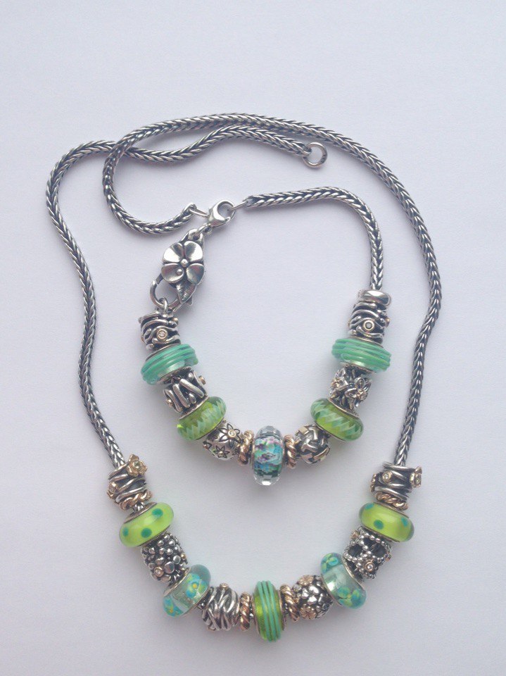 Галерея колье Pandora, Trollbeads и производных с их участием! - Страница 3 GjGFY8wEWVo
