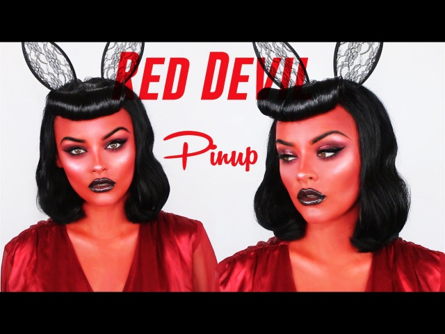 RED DEVIL PINUP - MAKEUP TUTORIAL