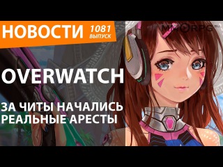 Overwatch. За читы начались реальные аресты. Новости