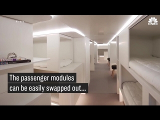 Airbus Is To Build Passenger Sleeping Berths Inside A Planes Cargo Hold