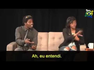 Apresentador Negro