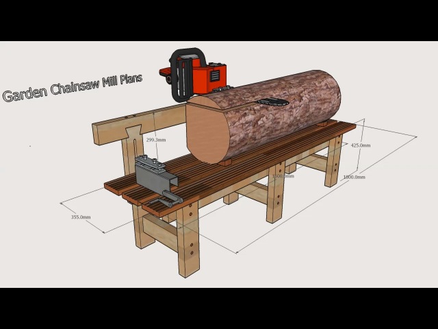 Garden Chainsaw Mill Plans